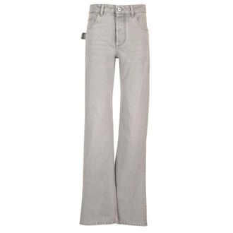 Bottega Veneta Jeans Svasati in Denim - female - Bottega Veneta - Flare Jeans - Gray - S - Jeans