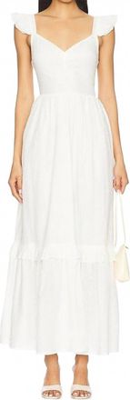 Cleobella Nica Maxi Dress In Ivory