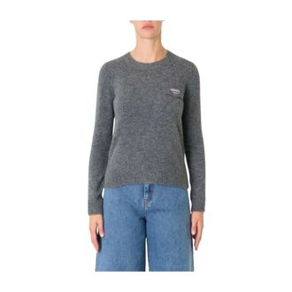 Liu Jo Truien & Vesten, Dames, Grijs, L, Round-neck Truien