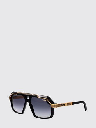 Cazal Occhiali da sole aviator in acetato con doppio ponte e lenti colorate