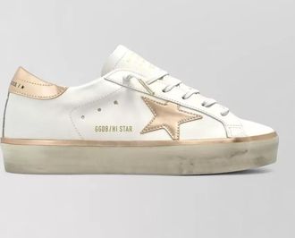 Golden Goose low top sneakers metallic accents star