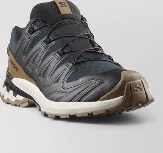 Salomon lace up sneakers contrasting sole detail