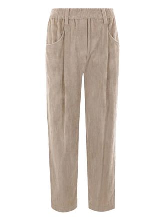 Brunello Cucinelli corduroy trousers - Neutrals