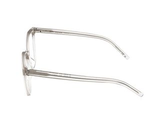 Saint Laurent SL Clear-Lens Wayfarer Eyeglasses - Beige