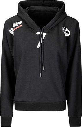 Prototypes Felpa con cappuccio e stampa numeri - Nero