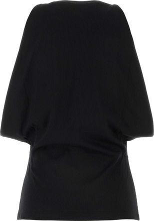 Alexander McQueen Ribbed Cotton Sweater - Black