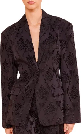Ulla Johnson Dhemi Jacket In Noir