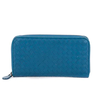 Bottega Veneta Zip Around Wallet schoudertas