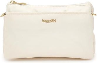 Baggallini Perry Crossbody Cross Body Womens Handbags Coconut Twill, Nylon