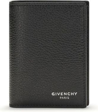Givenchy Zwarte Kalfsleren Bos Taurus Portemonnee