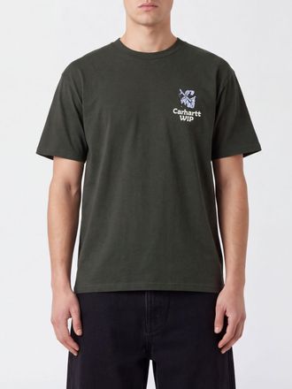 Carhartt Work in Progress T-shirt in cotone biologico con stampa grafica e logo a contrasto