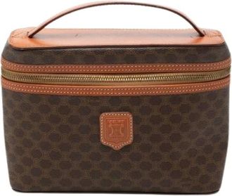 Celine Pre-owned Handbags, female, Brown, Size: ONE SIZE Pre-owned Macadam Handbag