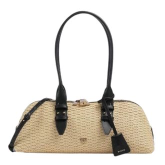 Pinko Pinko, Dames, Tassen, Beige, Maat: ONE Size
