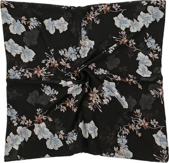 Generic 115 * 115Cm Print Square Chiffon Hijab Scarf For Women Bandana Neck Kerchief Foulard Female Scarfs 10