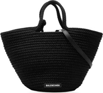 Balenciaga Pre-owned Ibiza Tote Bag - Dames - Vintage Shopper - Zwart - ONE Size - Leer - Vintage