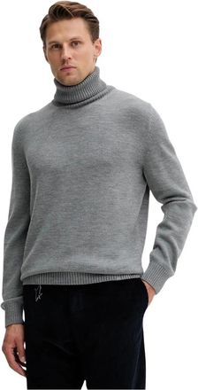 Paul & Shark Turtleneck Trui - Heren - Truien - Grijs - Maat: 2XL Wol