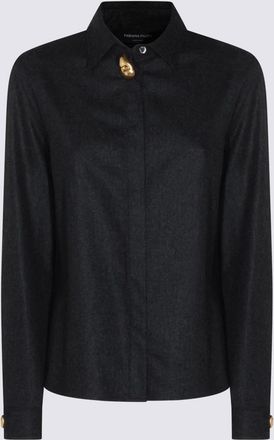 Fabiana Filippi Dark Grey Wool Shirt