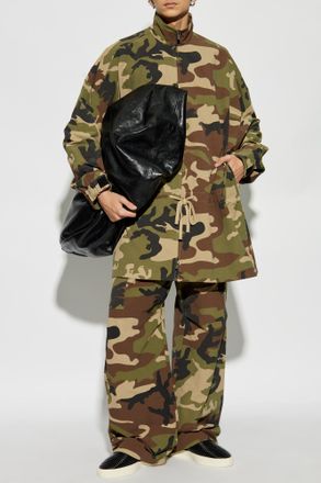 Fear of God Jacket With Camo Print, Mens, Green