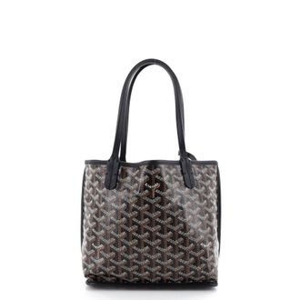 Goyard Anjou Reversible Tote Coated Canvas Mini
