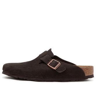 Birkenstock Boston Soft Footbed Regular Suede Mocha 0660461