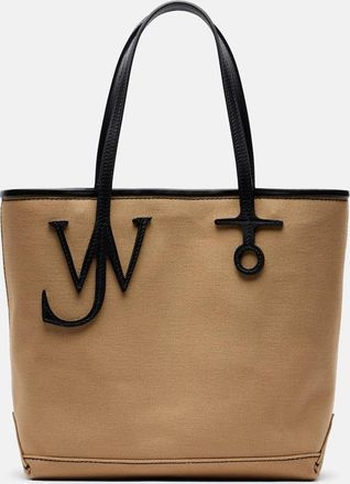 J.W.Anderson Leather-trimmed canvas tote bag