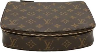 Louis Vuitton Pre-owned Clutches, female, Brown, Size: ONE SIZE Pre-owned Canvas Clutch