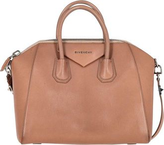 Givenchy Beige Leather Antigona Bag (Authentic Pre-Loved)