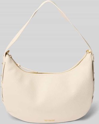 Hey Marly Halfmoon Bag mit Label-Detail Modell Lifetime Sister in Ecru, Gr&ouml;&szlig;e 1