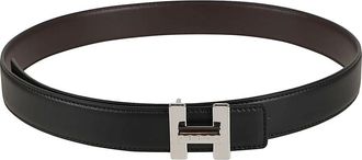 Hogan Riem - Dames - Riemen - Zwart - 75 CM - Leer - Accessoires