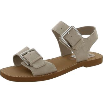 Steve Madden Santo Sandal Sand Suede SANT07S1-SAN Womens