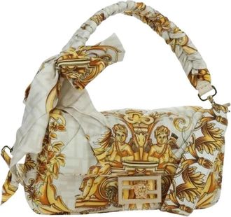 Fendi Pre-owned Nylon Zucca Canvas Schoudertas - Dames - Vintage Handtas - Veelkleurig - ONE Size - Nylon - Vintage