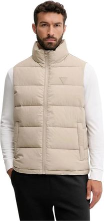 Guess Heren, Jassen, Beige, Maat: XL Polyamide