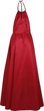 Lavi Dorota Mouwloze Lange Jurk - Dames - Avondkleed - Rood - S - Kleedjes