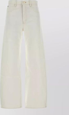 Frame Denim the bow denim wide leg trousers