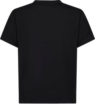 Prada Mens T-Shirt Black Cotton Knitwear Sweater
