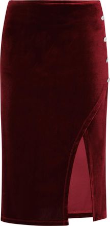 Faina Rock Dames wijnrood