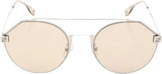 Fendi Pre-owned Accessories, male, Gray, Size: ONE SIZE Pre-owned SKY Metal Sunglasses