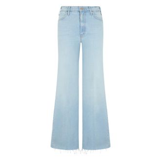 Mother Flared Jeans, female, Blue, Size: W29 High-waisted flared jeans