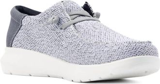 Ariat Mens Hilo Stretch Lace Casual Shoes In Distressed White