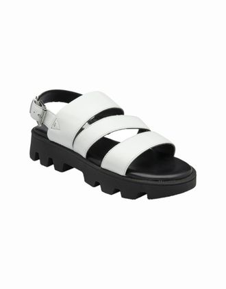 Lotus Womens Xena Womens Flatform Sandals - White - Size: 7
