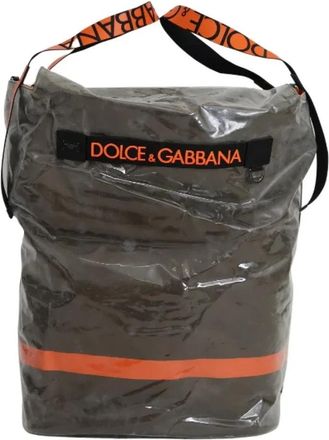Dolce & Gabbana Tweedehands leren handtassen - Dames - Vintage Tas - Rood - ONE Size - Katoen - Vintage