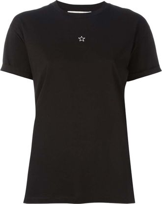 Stella McCartney Black Crew Neck Logo T-Shirt
