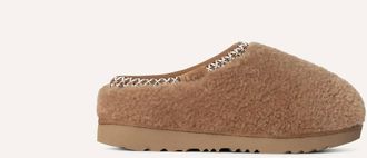 UGG Womens Tasman Maxi Curly Slippers In Chesnut