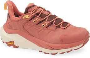 Hoka One One Gender Inclusive Kaha 2 GTX Gore-Tex Waterproof Trail Running Shoe in Hot Sauce /Shifting Sand at Nordstrom Rack, Size 8.5