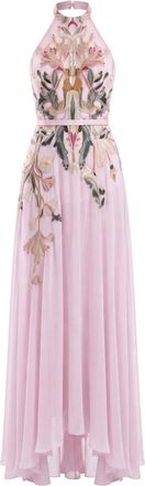 Saiid Kobeisy Embroidered Georgette Dress