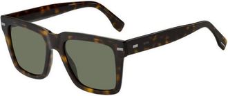 HUGO BOSS Authentieke stijlvolle zonnebril van premium kwaliteit - Heren - Zonnebrillen - Bruin - 53 MM - Accessoires