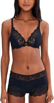 Wacoal Modern Affair Plunge Underwear Bra Womens Bra Night Sky Black : 32DDD, Nylon/Polyester/Spandex