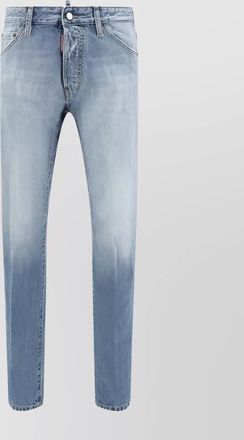 Dsquared2 modern five-pocket denim trousers