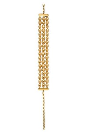 Cult Gaia Nora Choker Necklace in Antique Brass at Nordstrom