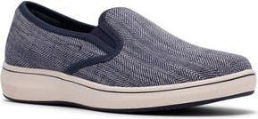 Clarks BreezeSky Zoe Slip-On Sneaker in Navy Canvas at Nordstrom Rack, Size 6.5